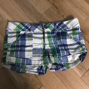 Aeropostale Plaid Shorts